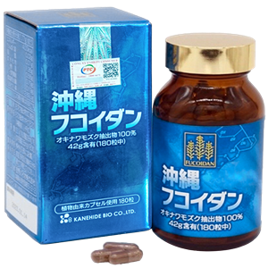 Okinawa Fucoidan, Hộp 180 viên - Nhập khẩu chính hãng