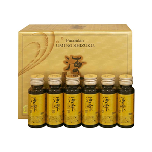 Fucoidan Umi No Shizuku dạng nước, Hộp 30 chai, mỗi chai 50ml