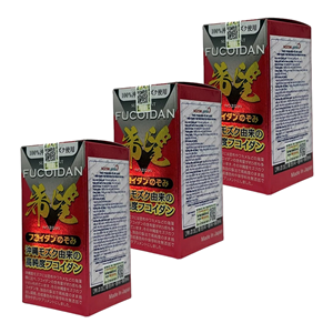 Combo 3 hộp Viên nang Mozuku Fucoidan Nozomi Hộp 150 viên - Nhập khẩu Nhật